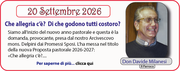don Davide Milanesi 20 Settembre 2026